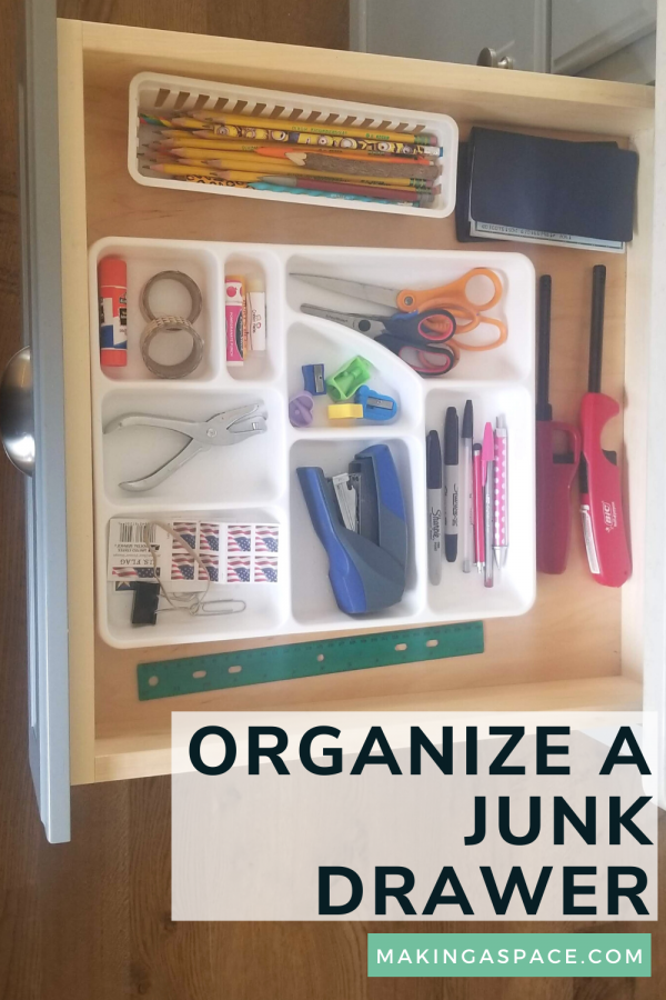 How to Organize a Kitchen Junk Drawer Making A Space