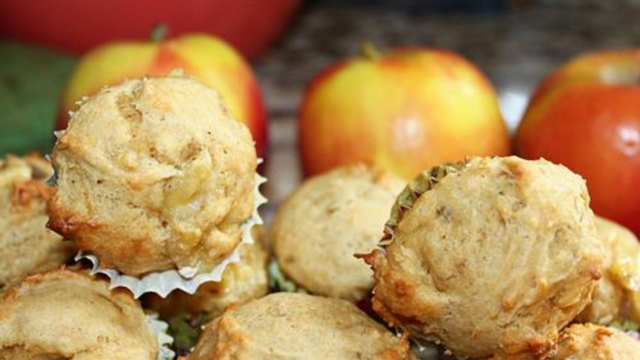 Apple Banana Muffins for an After School Snack