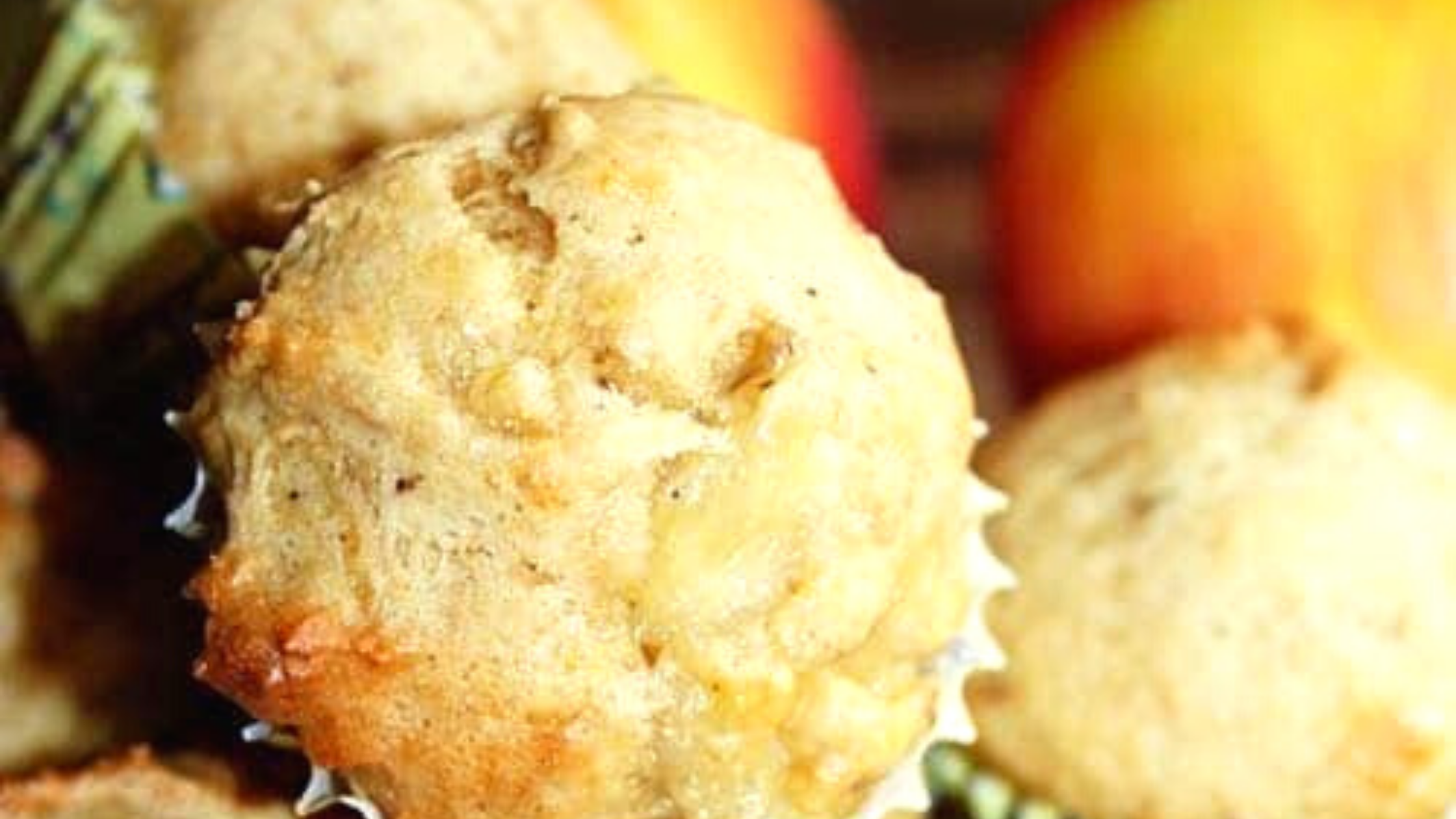 After School Snack Banana Apple Muffins Recipe