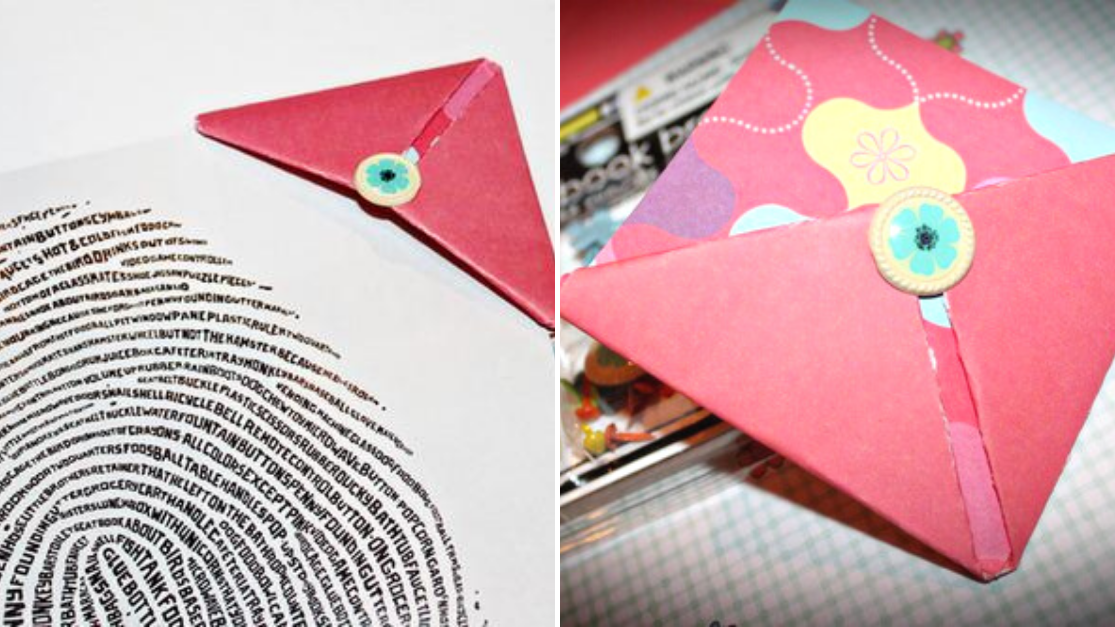 How To Make Easy Bookmarks Out Of Paper Making A Space