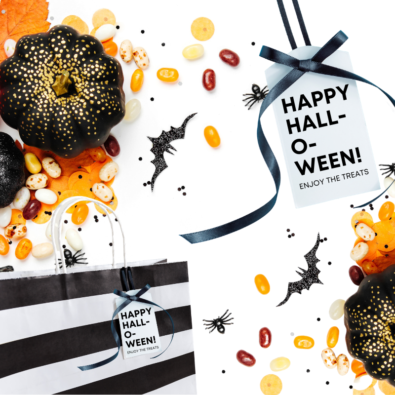 15 Best Free Printable Halloween Treat Bag Tag - printablee.com