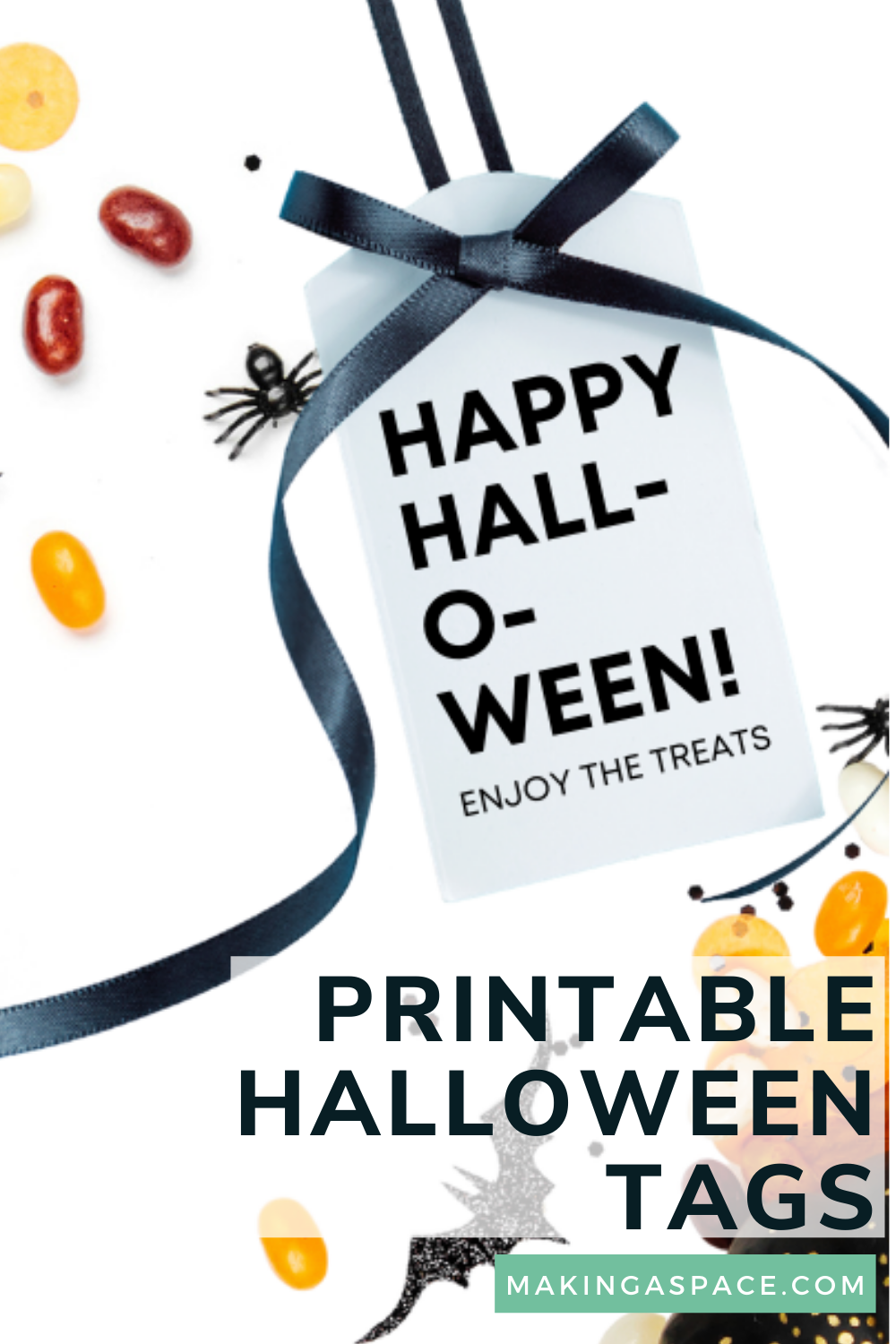 Free printable Halloween treat bag tags