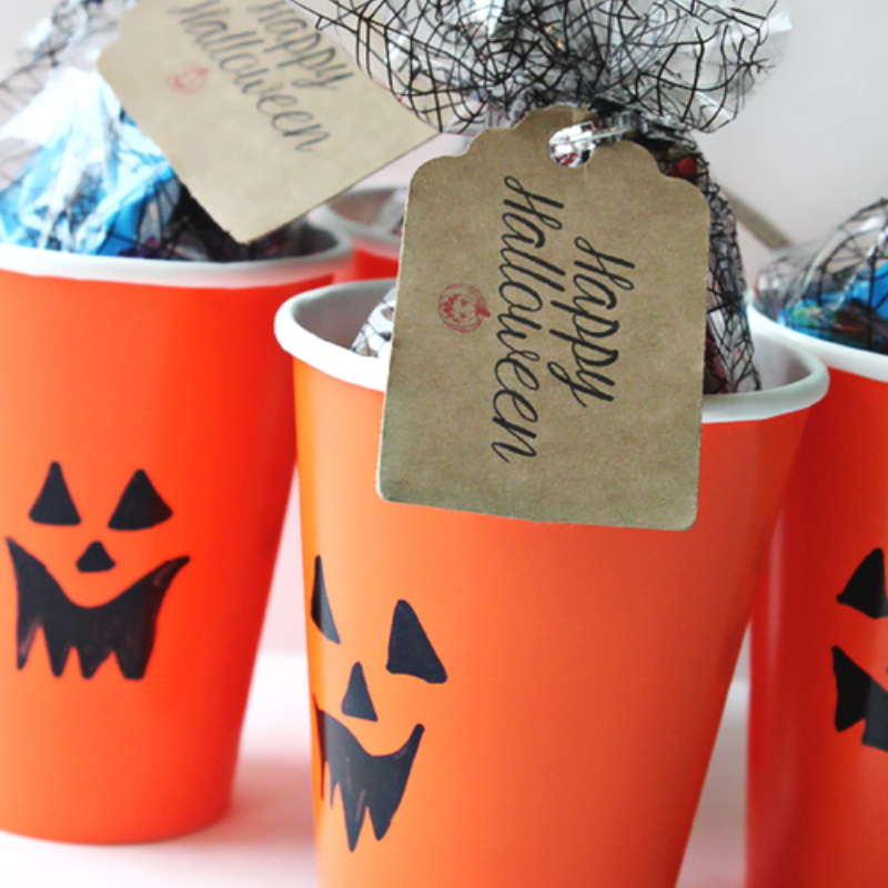 Halloween Treat Cups Making A Space