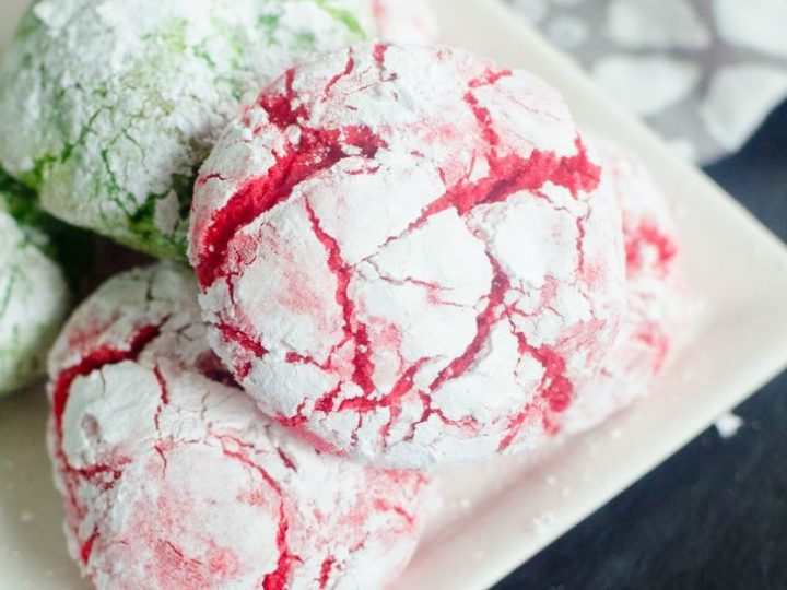 Image for Cake Mix Christmas Crinkle Cookies