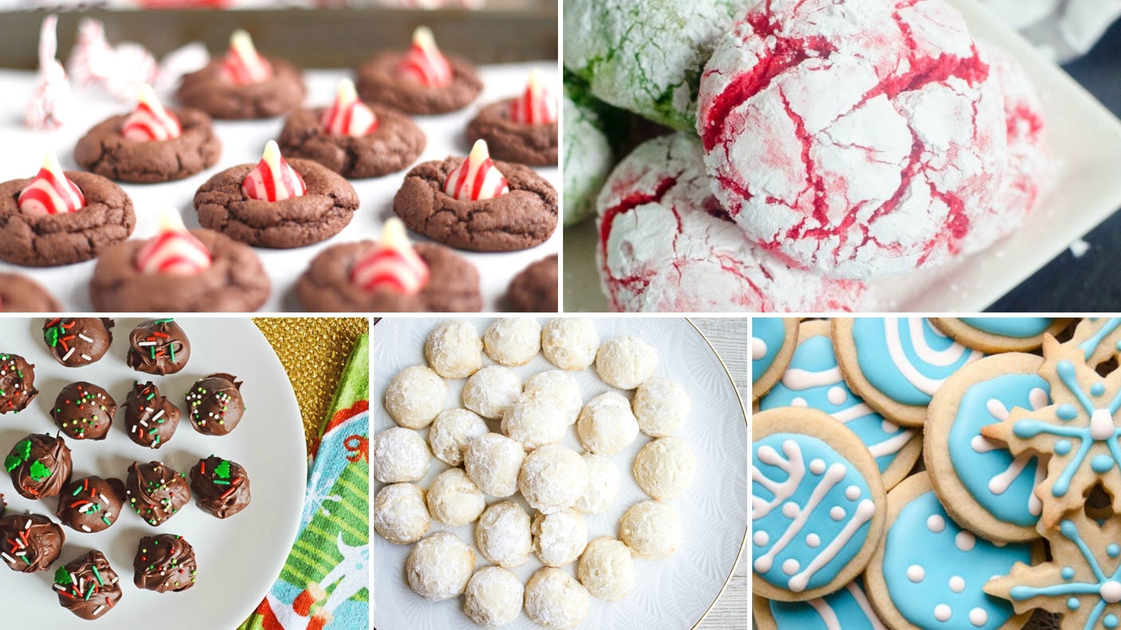 Few ingredient Christmas cookies