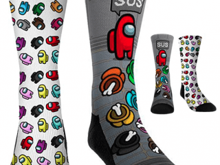 Image for Among Us Character Socks and Sus Socks
