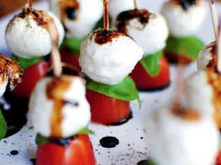 Image for Caprese Skewers with Balsamic Drizzle