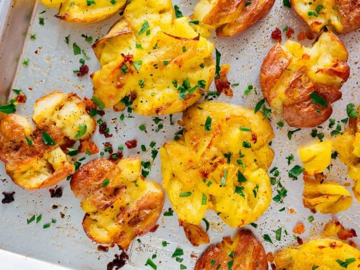 Image for Crispy Smashed Potatoes Recipe