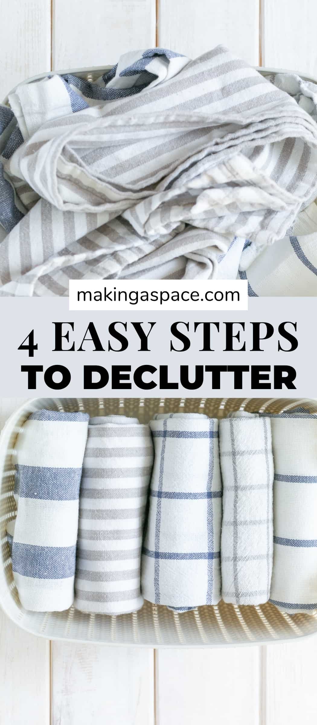 four easy ways to declutter