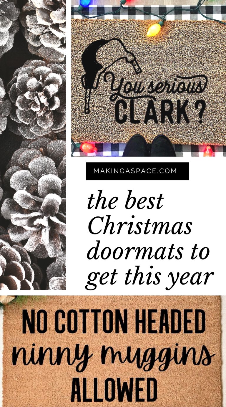 The Best Christmas Welcome Mats for Your Porch