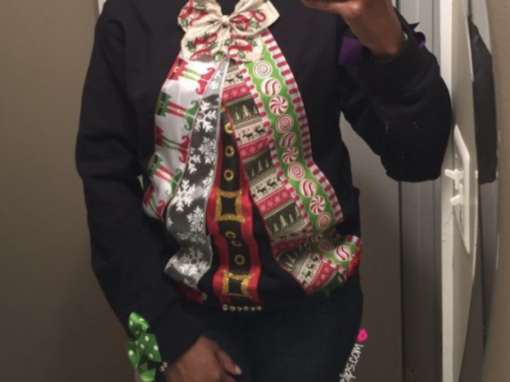 Image for Ugly Christmas Sweater with Bows