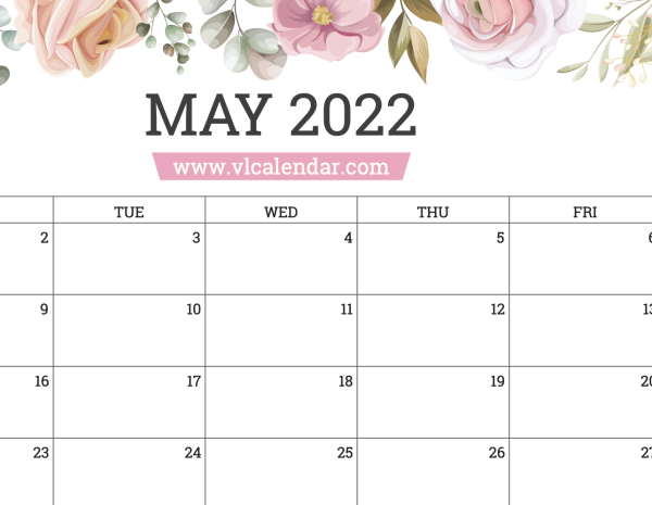 5 free printable may calendars making a space