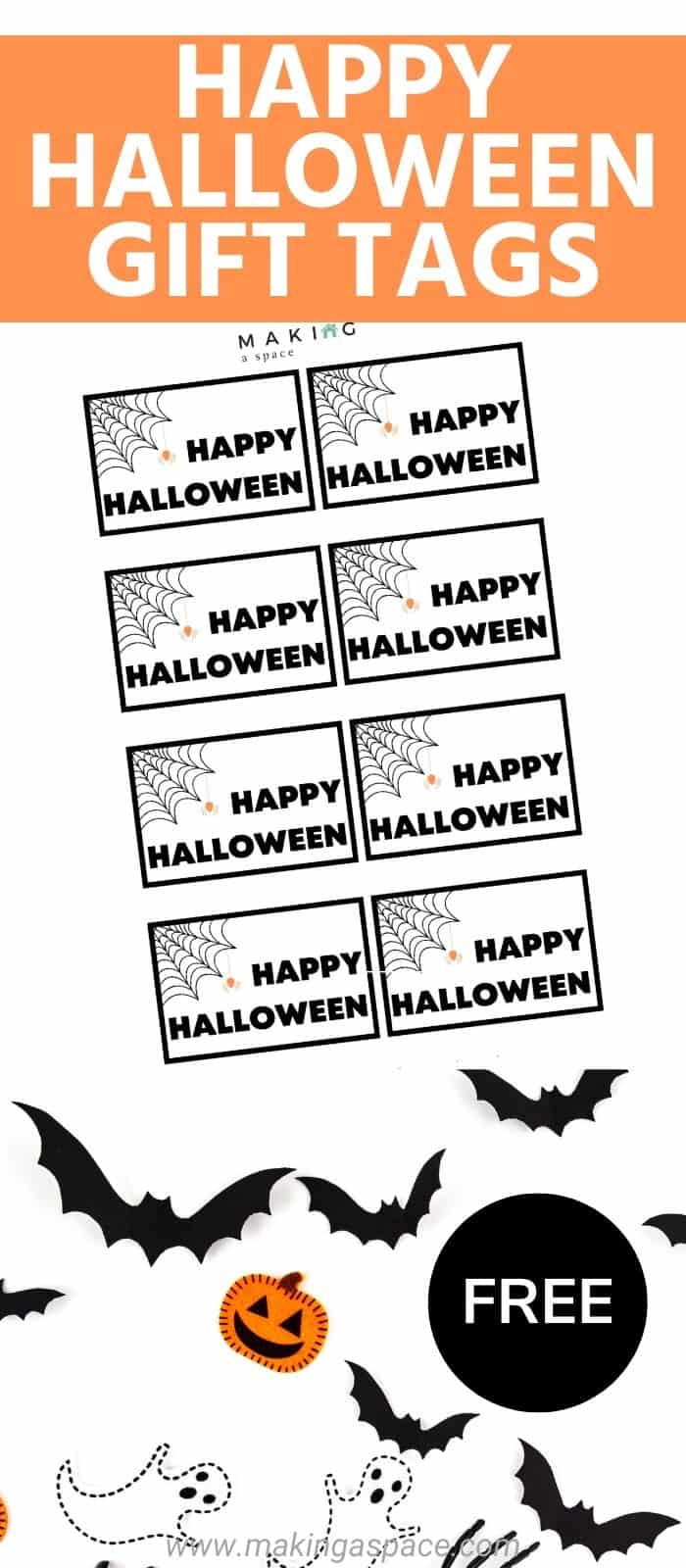 Halloween Gift Tags Printable / Cute Ghost Treat Gift Tags / Cookie and Goody  Bag Tags / Perfect for teachers, preschools, and daycares — Daycare Studio