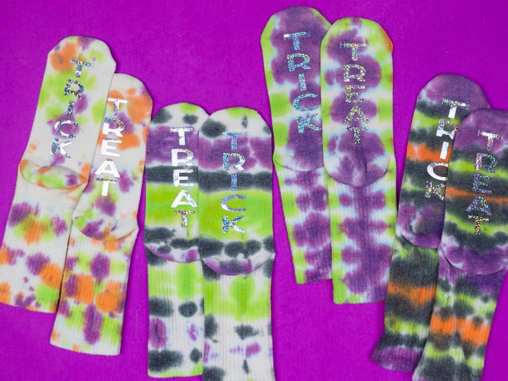 Image for Halloween Tie Dye Socks