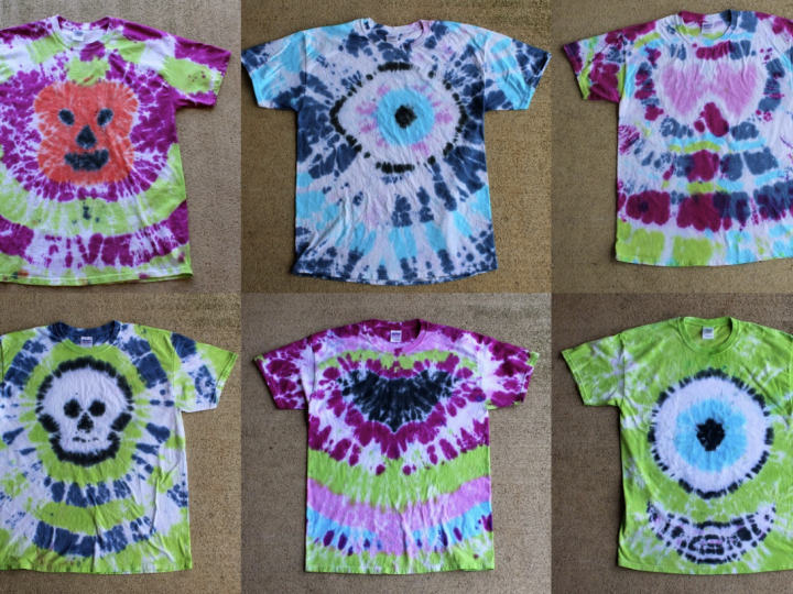 Image for Halloween Tie Dye Shirts Collection