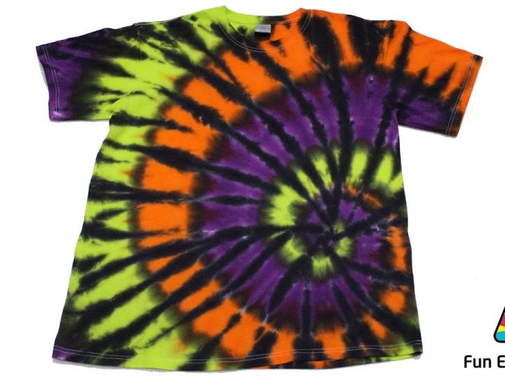Image for Halloween Spiral Tie Dye Shirt [Spooky Spiral #3]