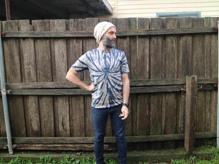 Image for Spider Tie-Dye Shirt Pattern