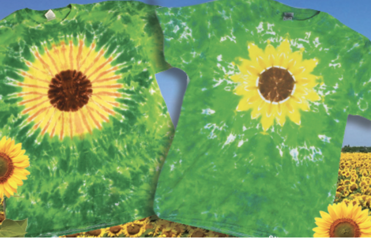Image for Sunflower Tie-Dye Patterns