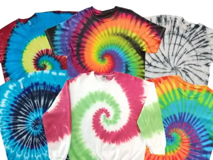 Image for How to Tie Dye a Swirl (Spiral Technique) Pattern