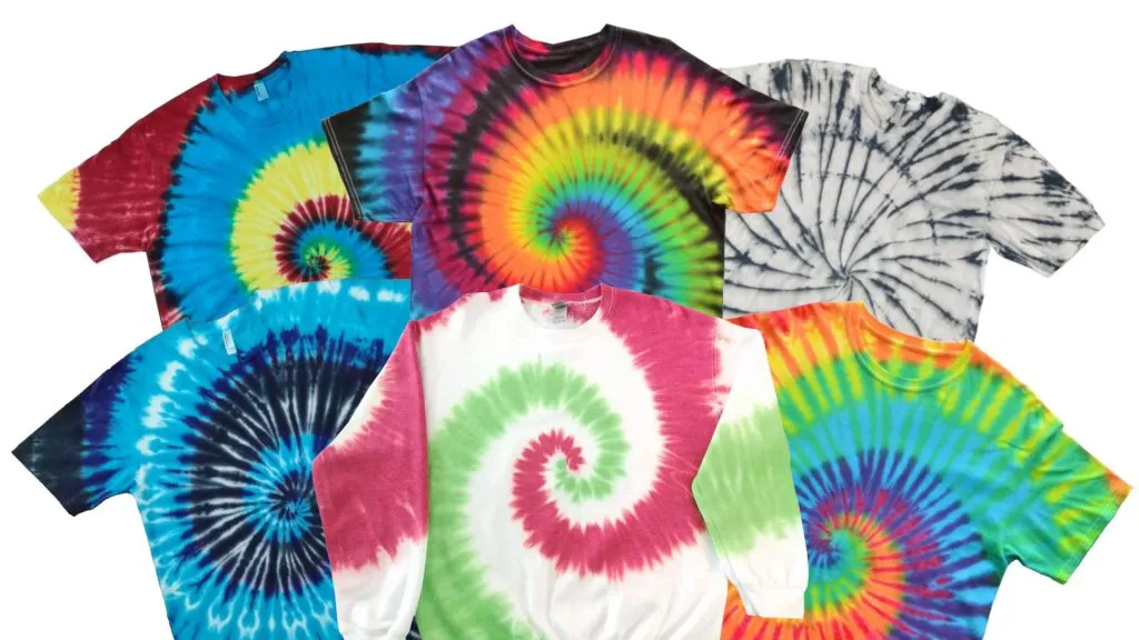 15 Cool Tie Dye Patterns And How to Make Them - Making A Space