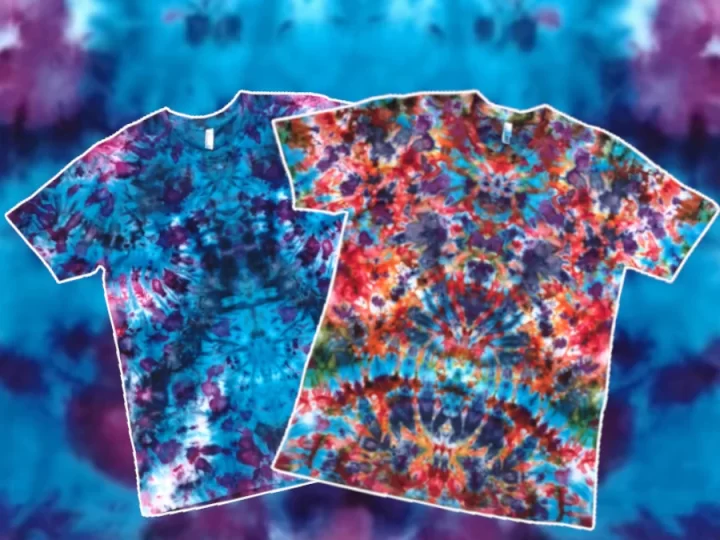 Image for How to Tie-dye with Ice Cubes (Ice-dye Technique)