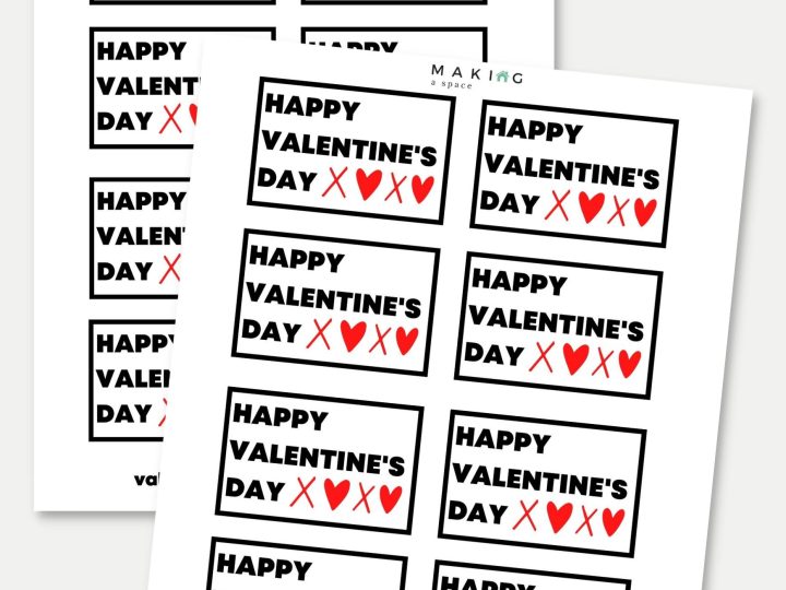 Image for Valentine's Day Gift Tags Printable