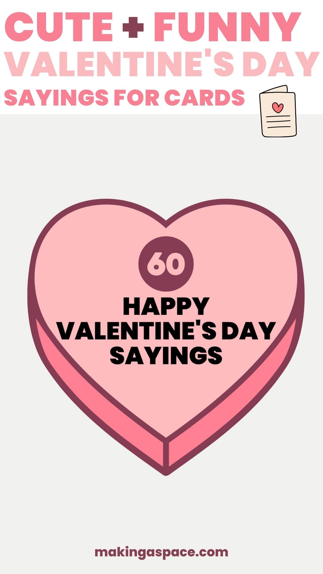 60+ Cute Sayings for Valentine's Day - Making A Space