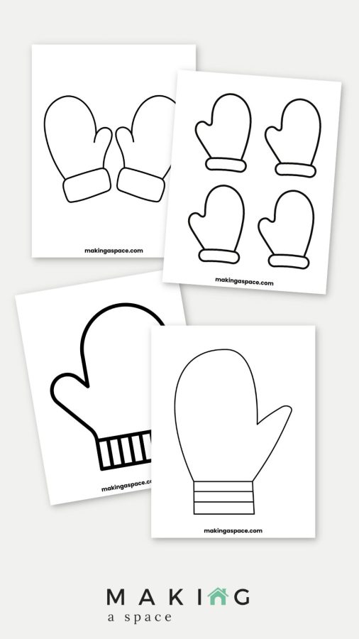 Free Mitten Templates Printable - Making A Space