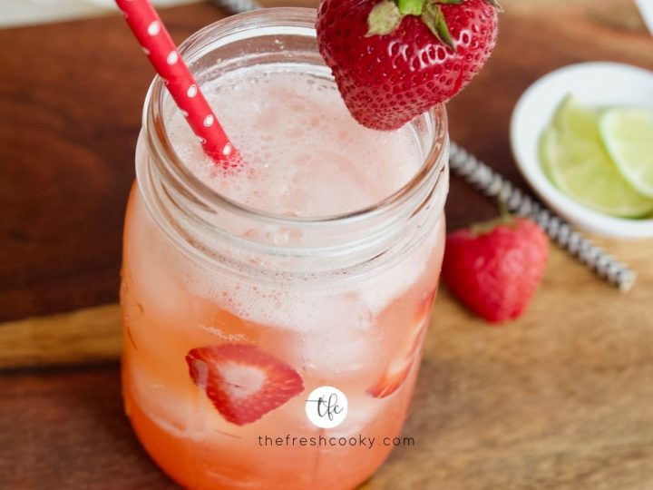 Image for How to Make a Homemade Strawberry Refresher
