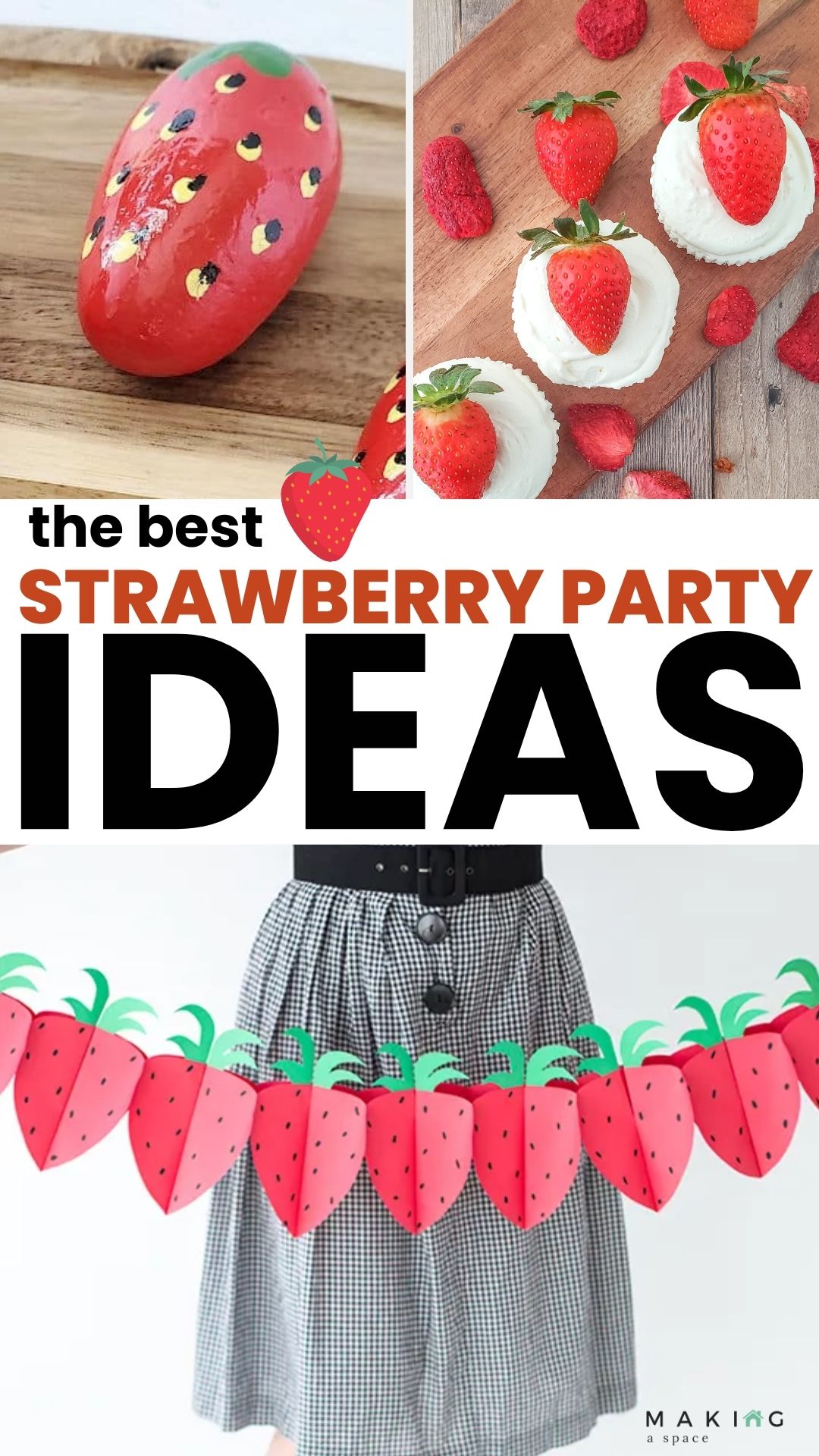 strawberry party ideas
