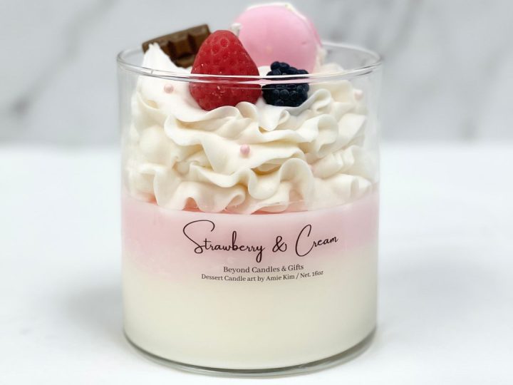 Image for Strawberry and Cream Dessert Candle