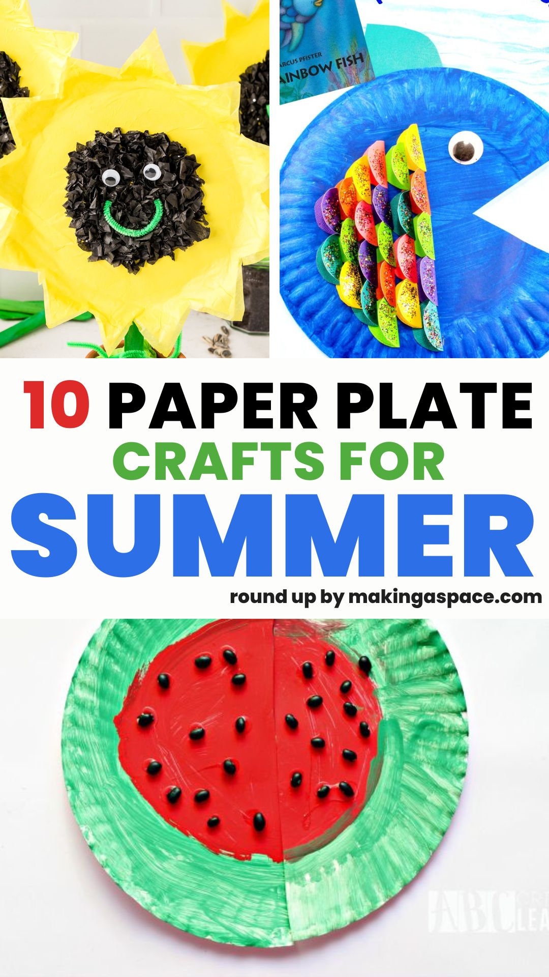 10 Summer Paper Plate Crafts Your Kids Will Love Making A Space