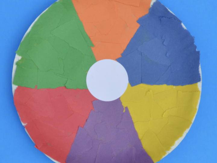 Image for Paper Plate Beach Ball Craft