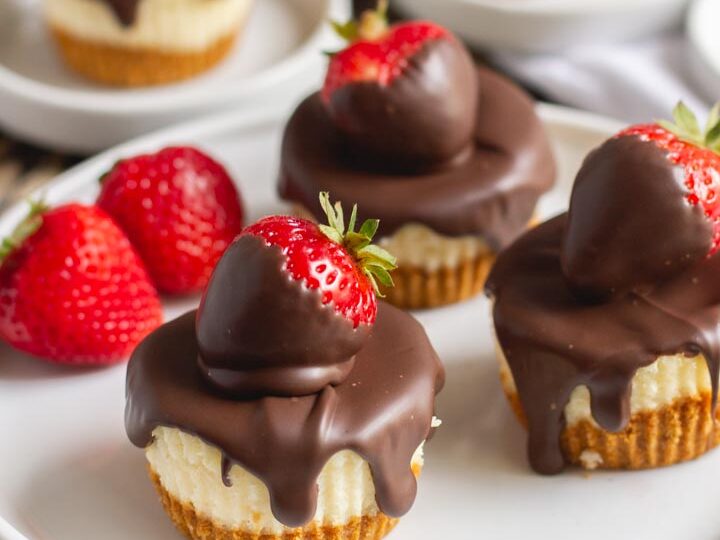 Image for Chocolate Covered Strawberry Mini Cheesecakes